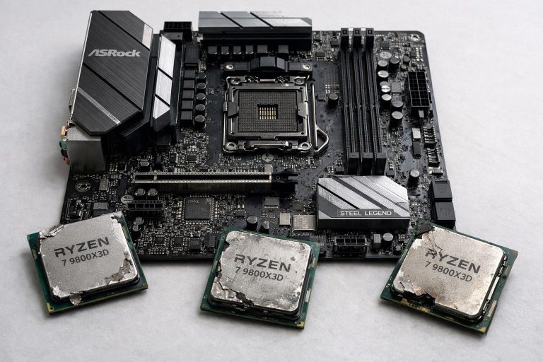 découvrez comment une carte mère asrock a provoqué la défaillance de trois processeurs ryzen 7 9800x3d, et les conseils à suivre pour éviter ce problème.