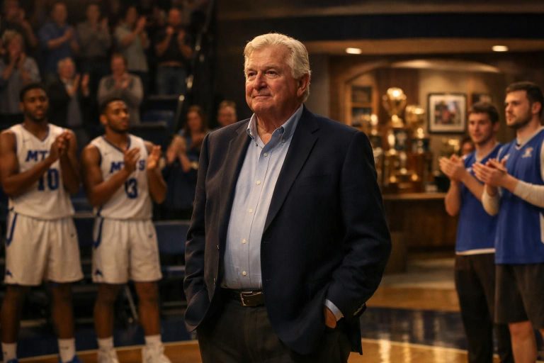 rick insell, entraîneur le plus victorieux du basketball à mtsu, prend sa retraite mettant fin à une ère marquante de succès et de leadership.