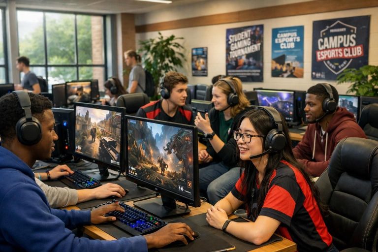 découvrez l’association esports de msu, un lieu incontournable pour les passionnés de jeux vidéo sur le campus, favorisant l’esprit communautaire et la compétition amicale.