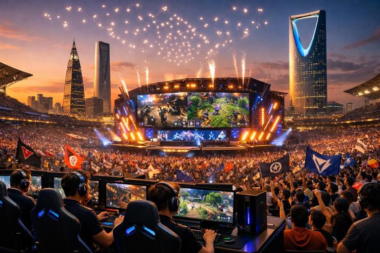 la coupe du monde d'esports 2025 débute à riyad avec une cagnotte record de 70 millions de dollars, rassemblant les meilleurs joueurs internationaux pour une compétition inédite.
