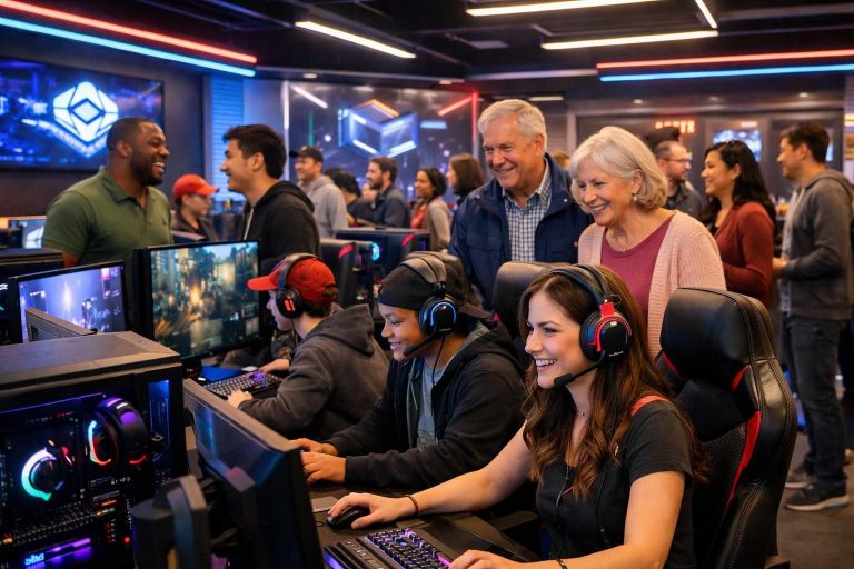 le centre communautaire de south charleston inaugure un nouvel espace dédié à l'esport, offrant aux passionnés un lieu moderne pour se réunir, jouer et développer leur talent.