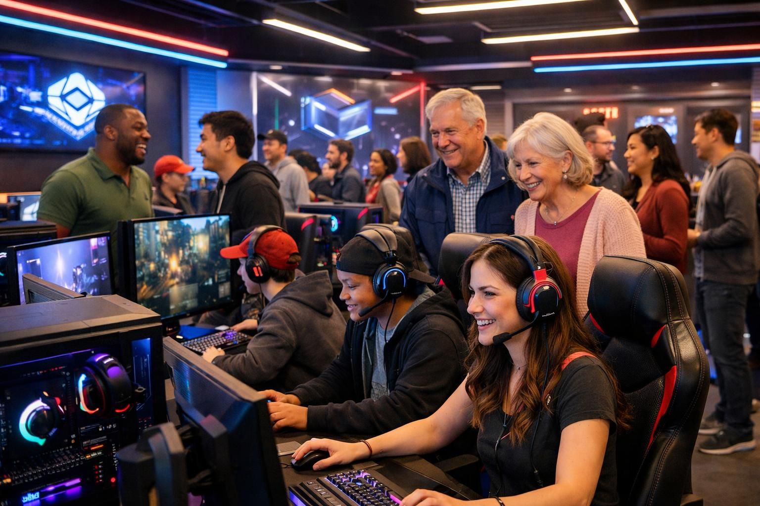 le centre communautaire de south charleston inaugure un nouvel espace dédié à l'esport, offrant aux passionnés un lieu moderne pour se réunir, jouer et développer leur talent.