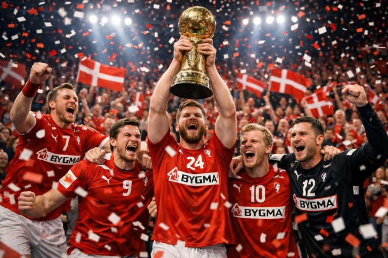 le danemark fait l'histoire en remportant pour la quatrième fois consécutive le titre mondial en handball masculin, une prouesse remarquable dans le sport.