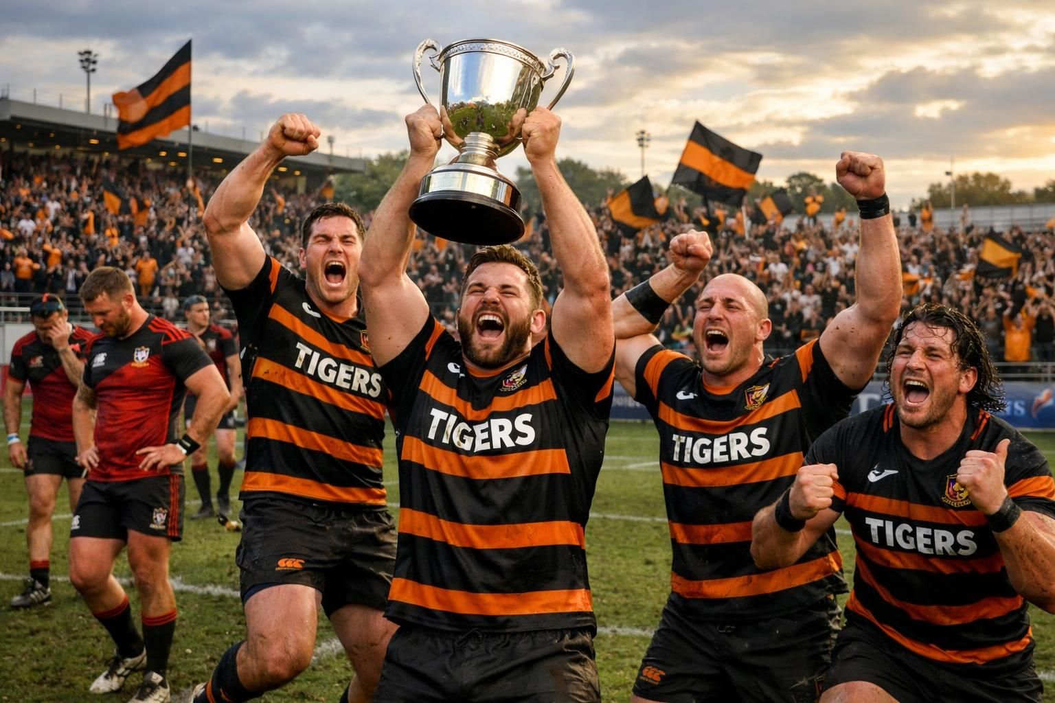 les tigers s'imposent face aux chiefs et décrochent leur première coupe prem rugby, marquant une victoire historique pour l'équipe.