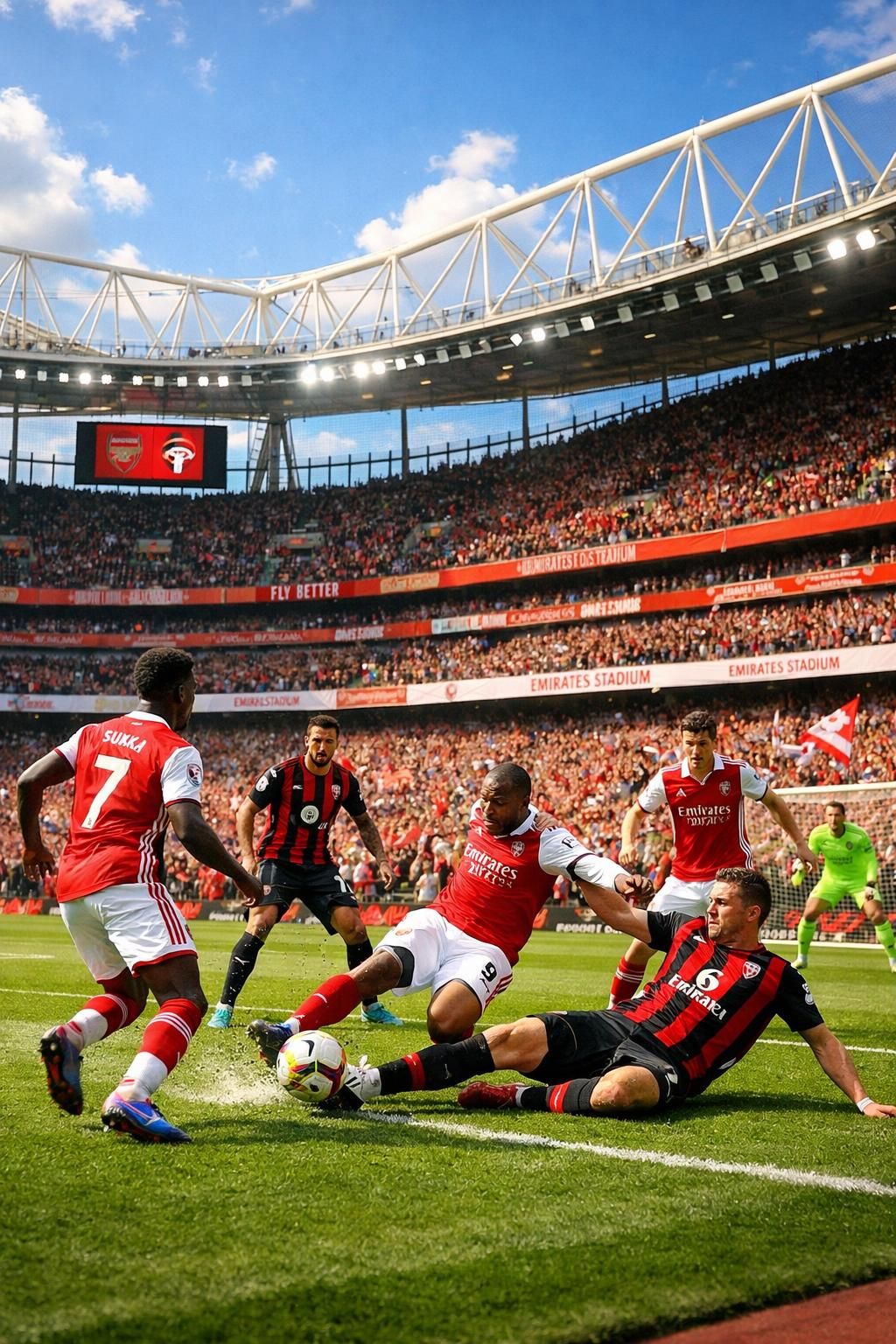 découvrez le résumé complet du match arsenal vs bournemouth avec le résultat, les statistiques clés et les temps forts d'une défaite significative pour les gunners.
