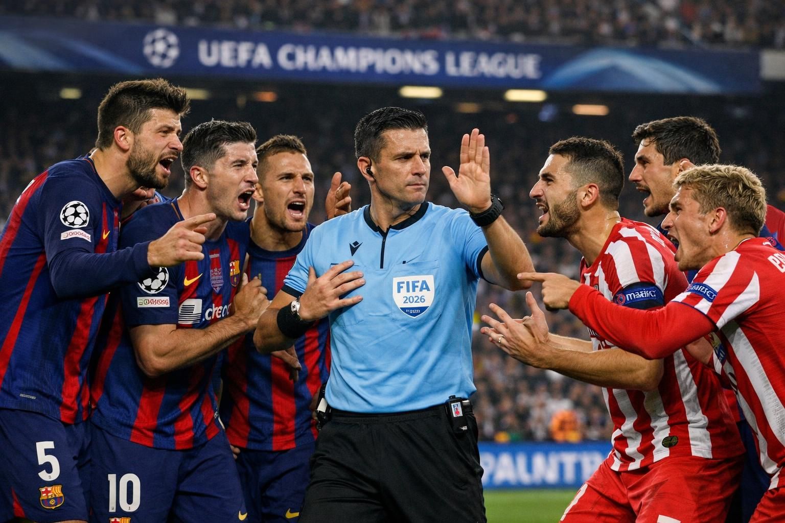 barcelone prépare une plainte officielle auprès de l'uefa suite à une main non sanctionnée lors d'un match crucial, dénonçant une injustice flagrante qui pourrait influencer les résultats.