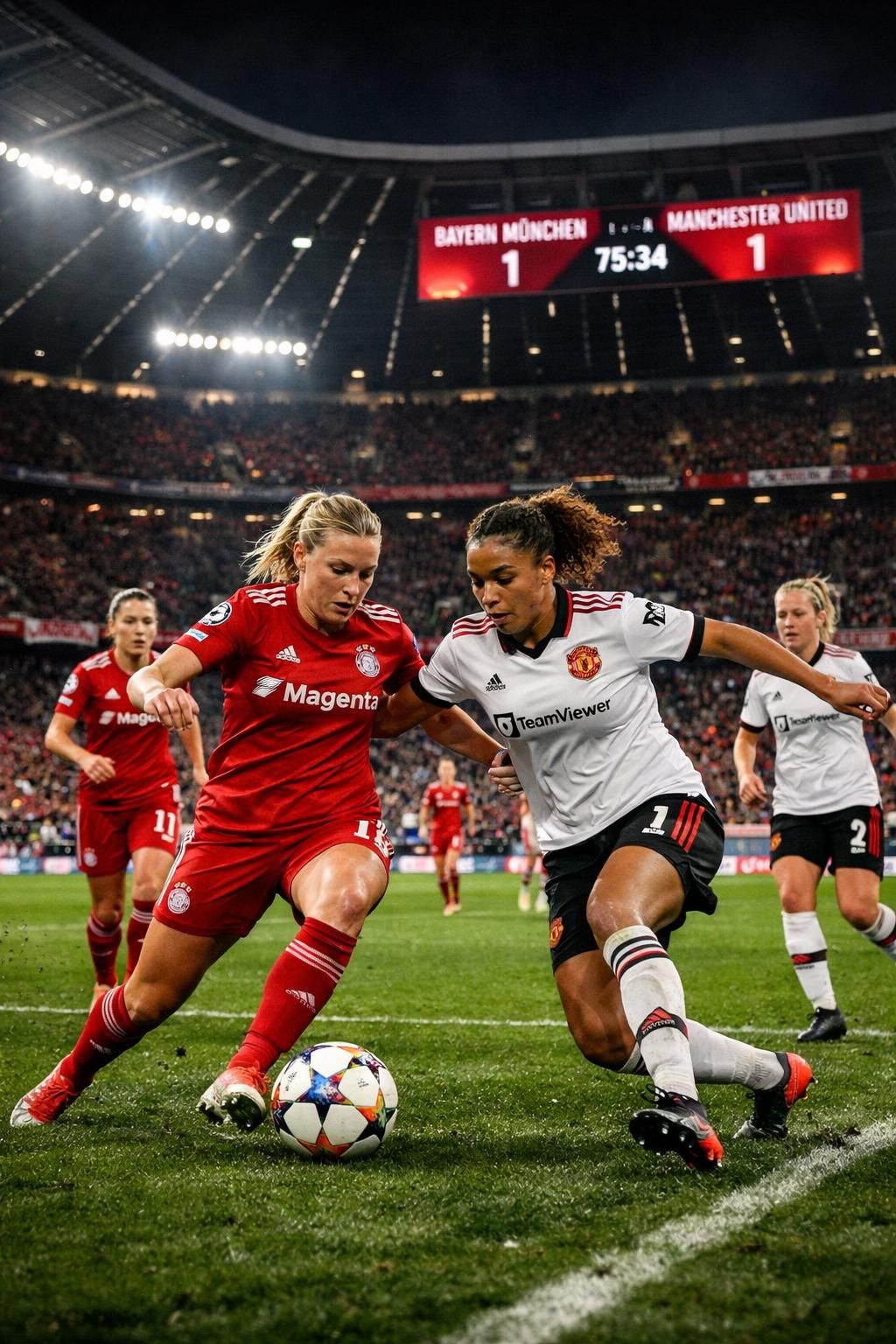 découvrez comment le bayern a stoppé l'incroyable parcours de manchester united en uwcl, mettant en lumière la différence avec l'élite du football féminin européen.