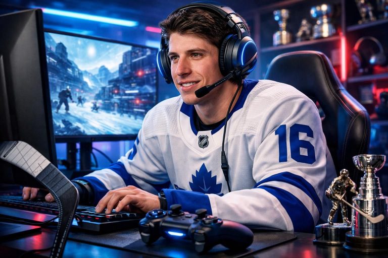 découvrez comment mitch marner, joueur de hockey talentueux, allie sa passion pour le sport et le gaming en s'engageant dans l'univers de l'esport avec chevaliers du matin.