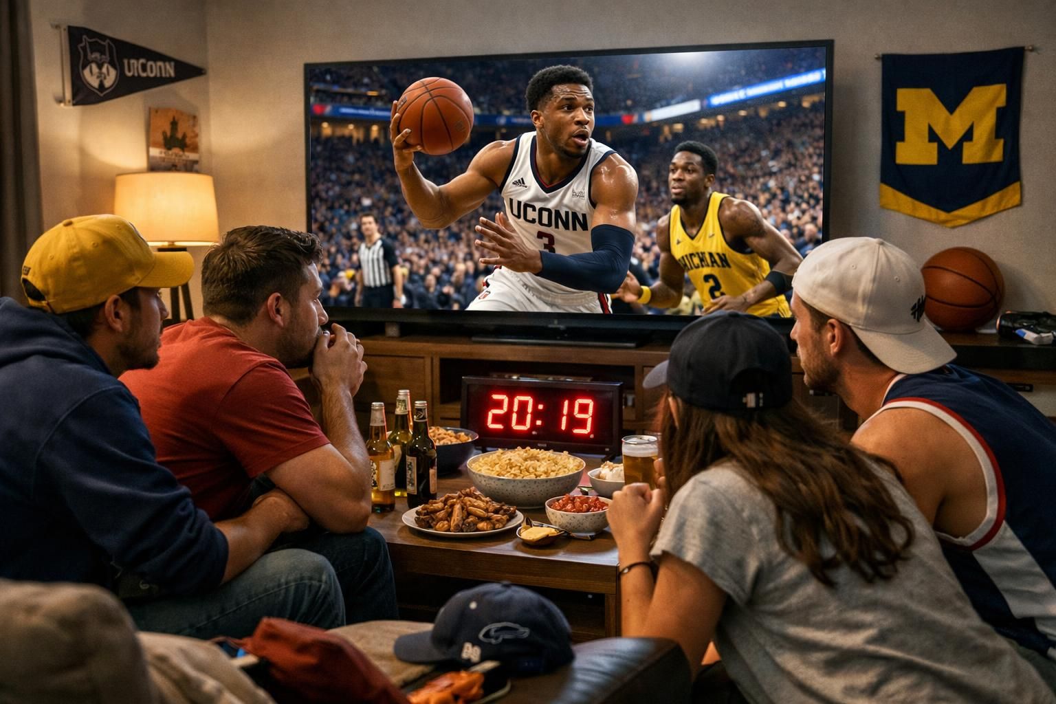 découvrez comment regarder la finale nationale masculine 2026 uconn vs. michigan en direct à la télévision, l'heure de tip-off et toutes les informations essentielles pour ne rien manquer de ce match épique.