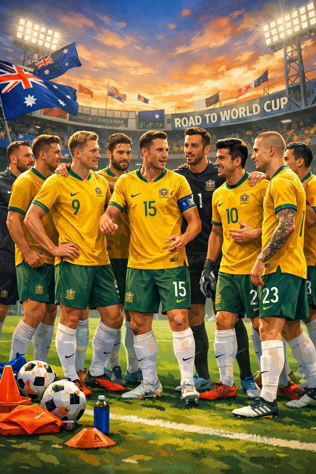 dĂ©couvrez la composition complĂšte de lâĂ©quipe dâaustralie pour la coupe du monde 2026, avec un aperçu dĂ©taillĂ© des joueurs sĂ©lectionnĂ©s et leurs rĂŽles clĂ©s.
