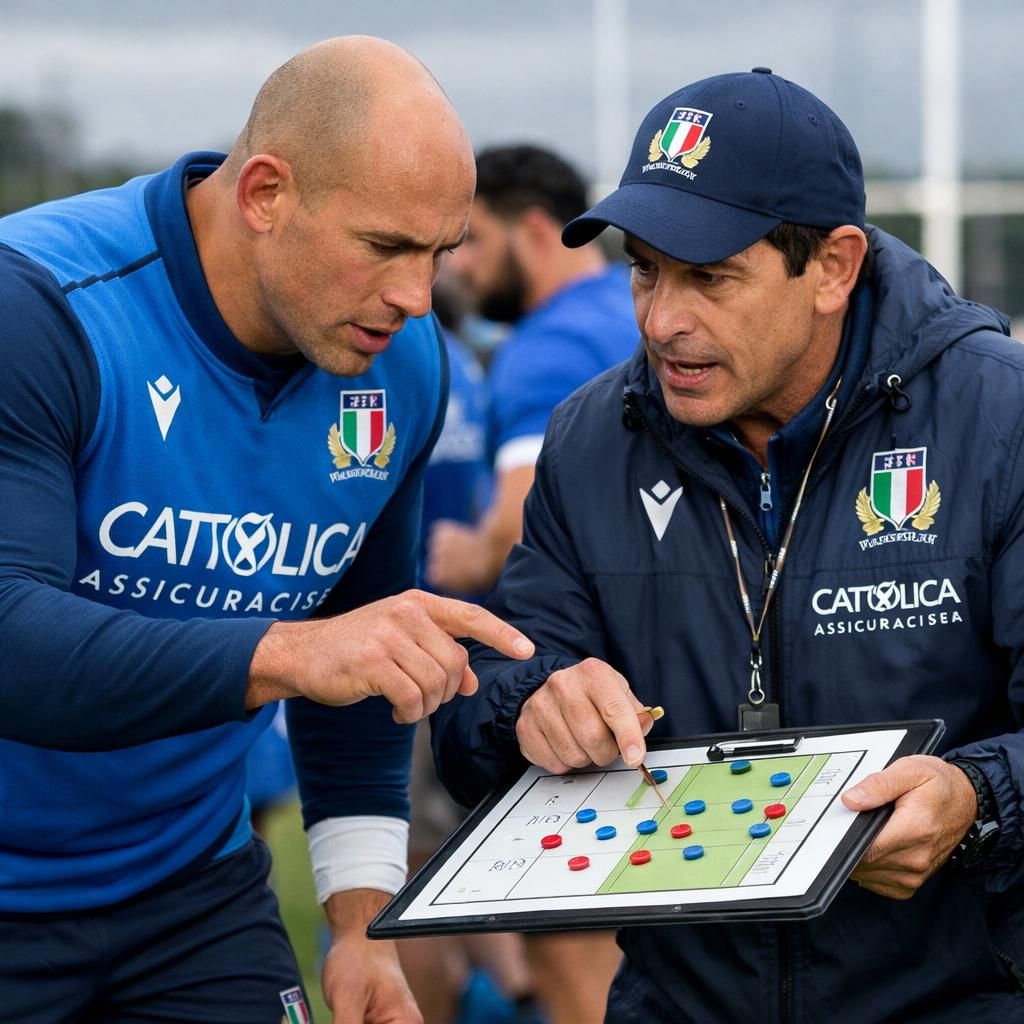 dĂ©couvrez l'arrivĂ©e de la lĂ©gende italienne sergio parisse au sein de lâĂ©quipe technique dirigĂ©e par gonzalo quesada, une alliance prometteuse pour le rugby.