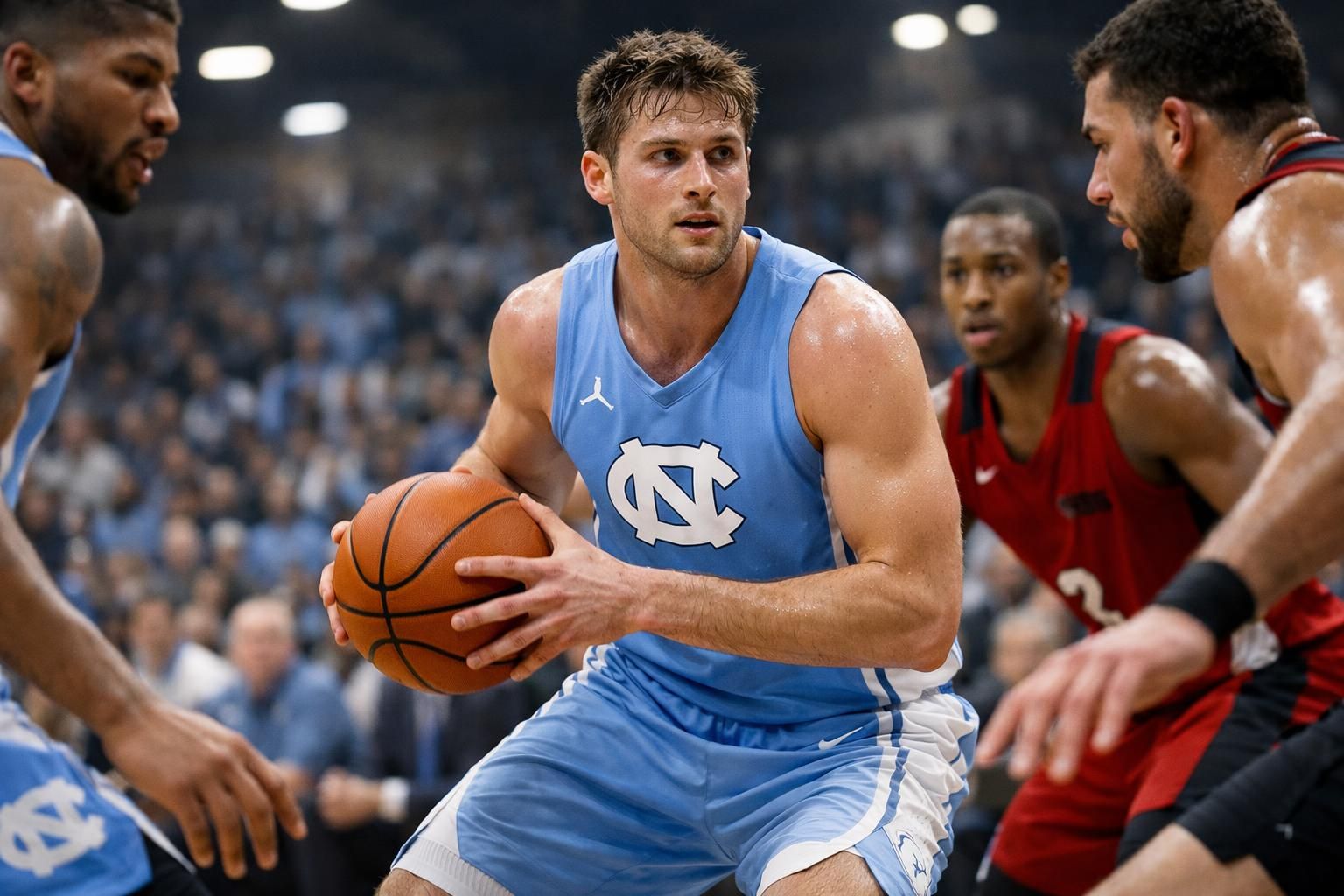 découvrez comment le capitaine de l'équipe de basketball de l'unc affronte avec détermination le défi du tournoi senior, alliant leadership et performance sur le terrain.