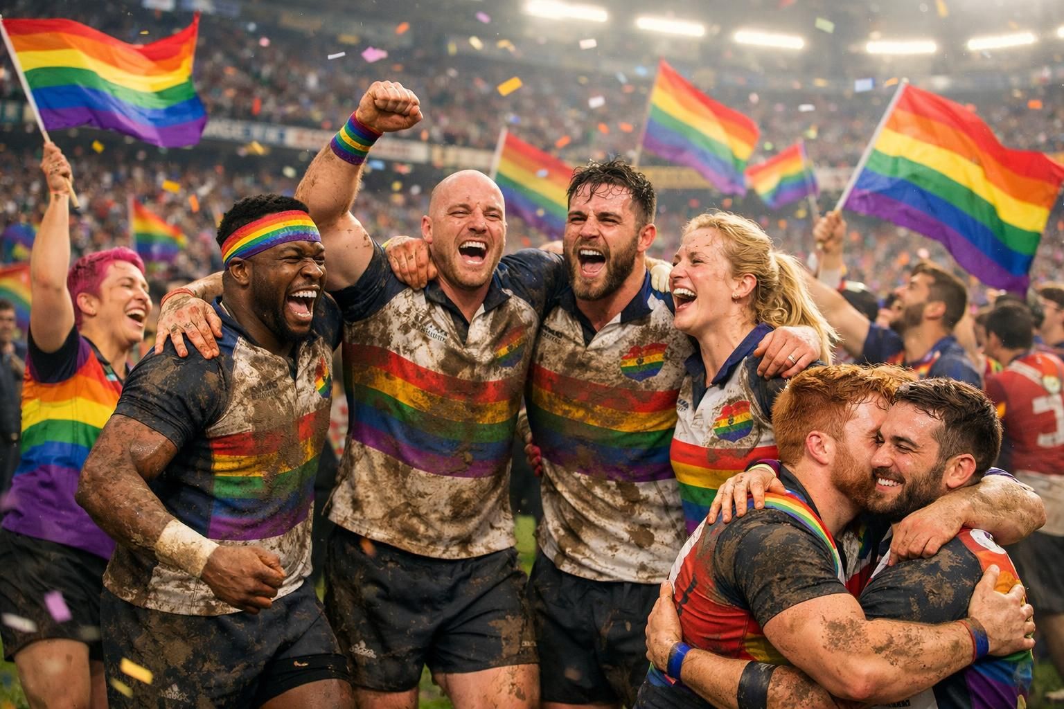 le président d'international gay rugby réaffirme l'engagement continu dans la lutte pour l'inclusion des personnes lgbtq dans le sport, promouvant diversité et respect.