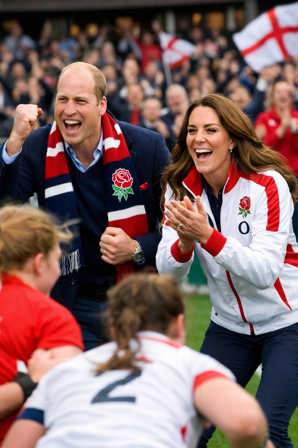 le prince william et la princesse kate partagent leur enthousiasme dans un nouveau message rempli d'espoir et de positivité.