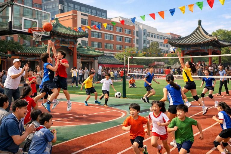 découvrez comment les écoles de pékin lancent des ligues sportives étudiantes pour promouvoir l'activité physique et l'esprit d'équipe à travers toute la ville.
