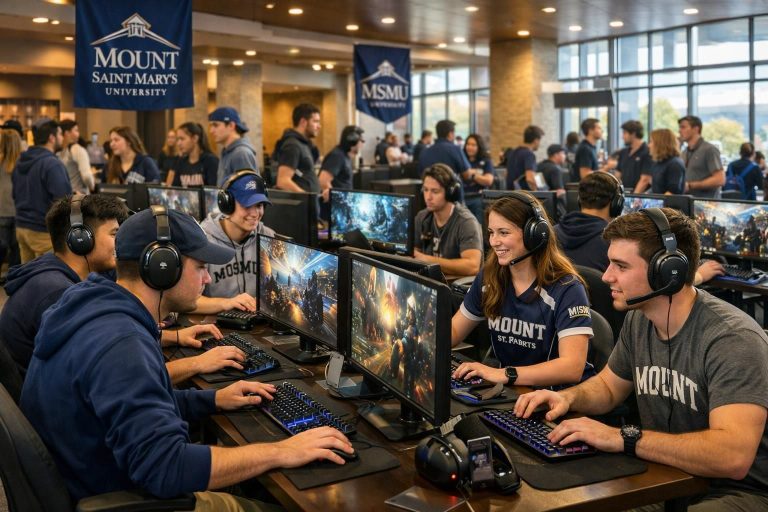 découvrez le premier championnat d'esports organisé par mount saint mary's university, une compétition innovante réunissant passionnés et joueurs talentueux dans un événement inédit.