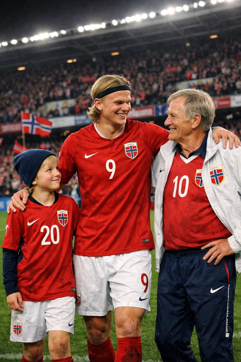 découvrez comment trois joueurs norvégiens perpétuent l'héritage sportif de leurs pères, poursuivant avec passion et détermination une mission familiale unique.