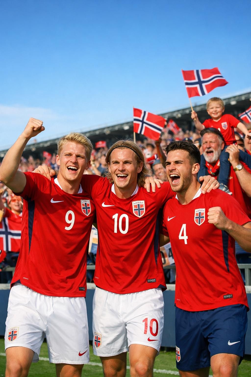 découvrez comment trois joueurs norvégiens perpétuent l'héritage de leurs pères en football, mêlant passion familiale et talent sur le terrain.