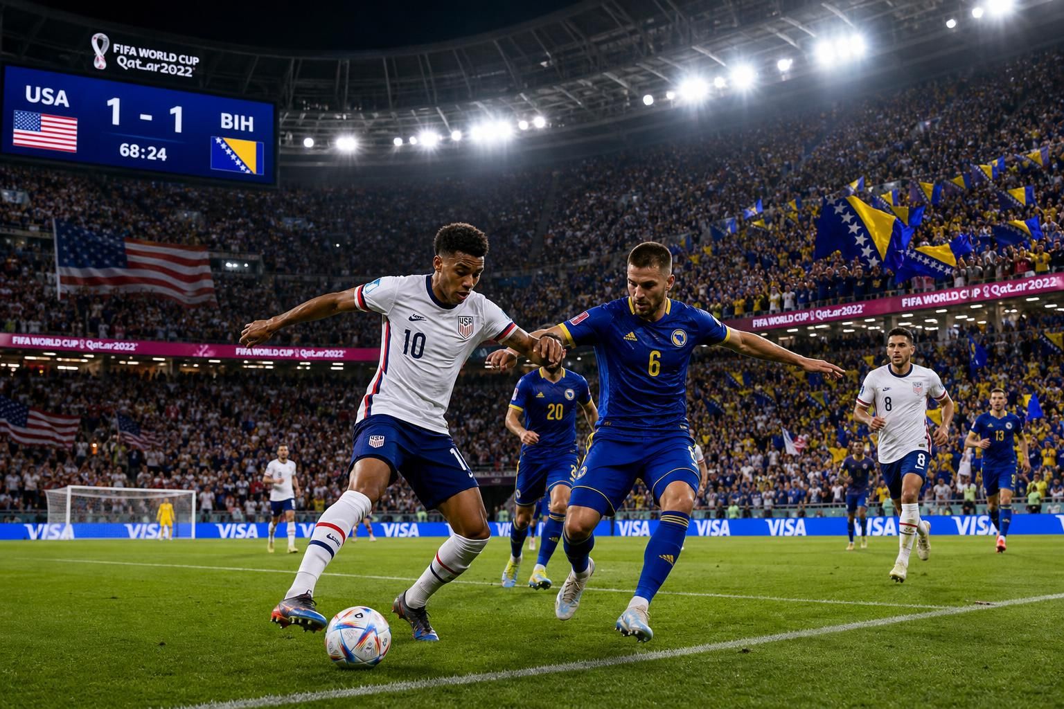 découvrez le match décisif des huitièmes de finale de la coupe du monde 2026 où la team affronte la bosnie-herzégovine, soutenue par toute l'amérique pour atteindre la victoire ultime.