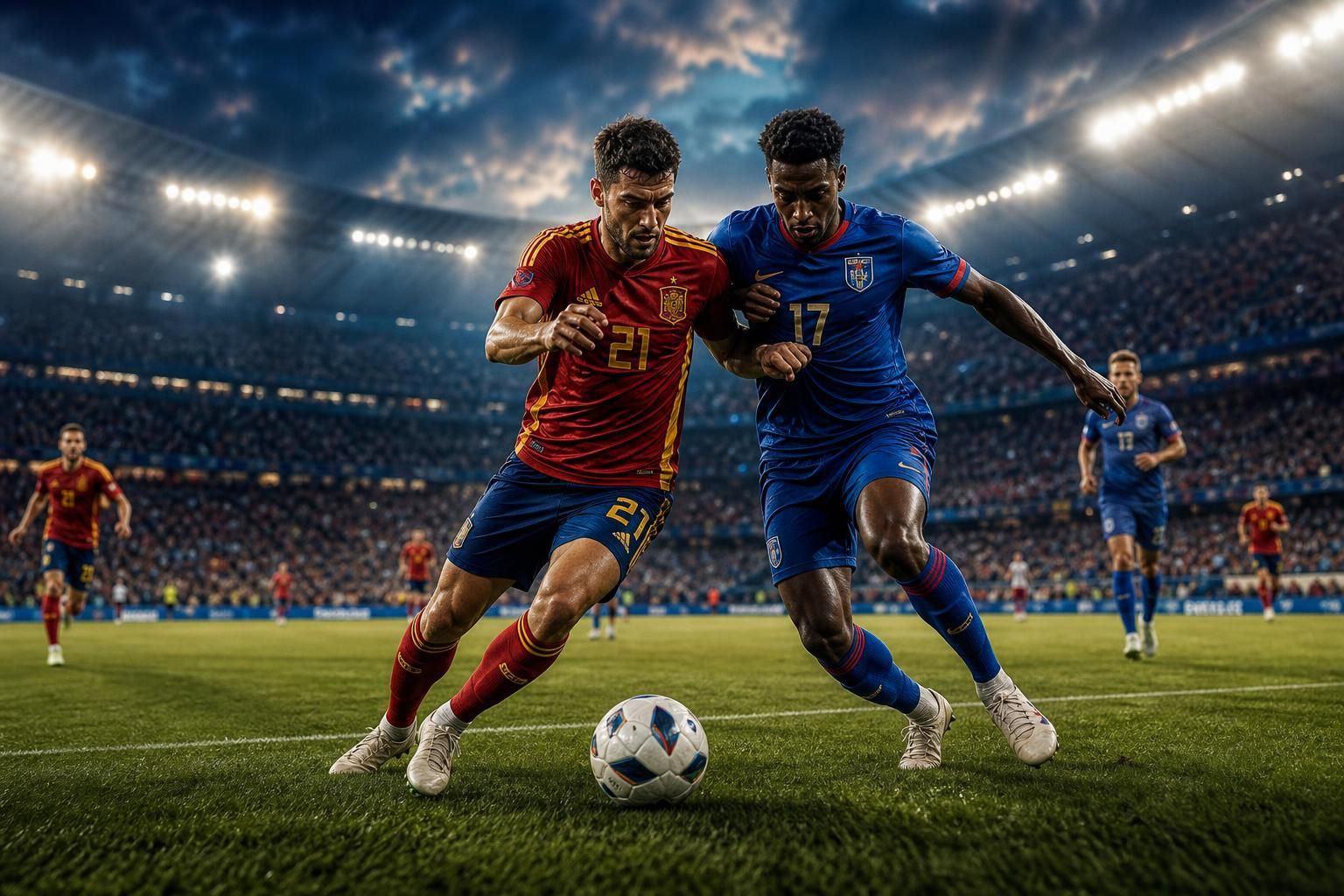 la coupe du monde 2026 débute avec un match surprenant où l'espagne se heurte au cap-vert, terminant sur un match nul inattendu.