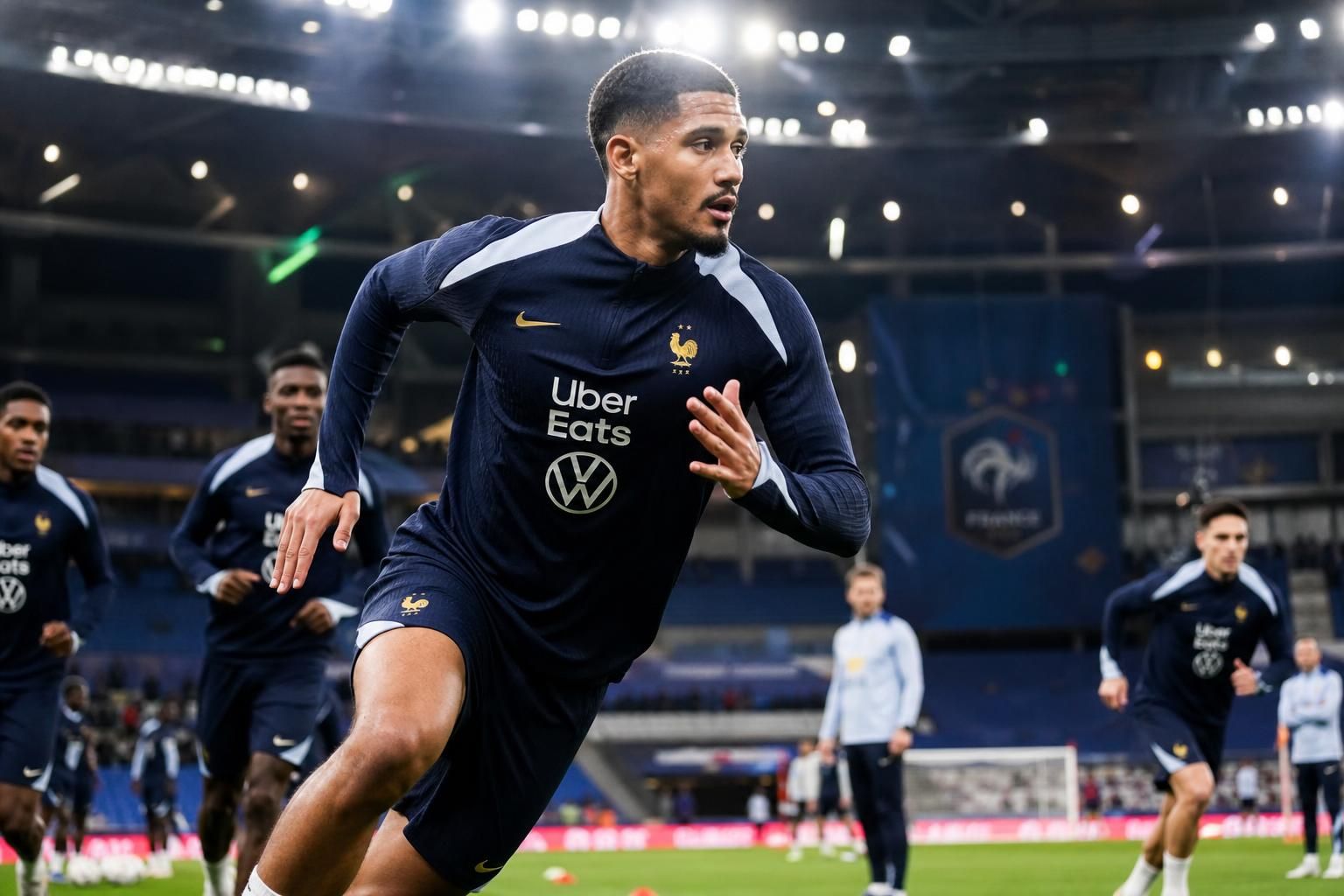 découvrez le retour attendu de saliba à l'entraînement pour la coupe du monde 2026 et la composition probable de l'équipe de france, les bleus.
