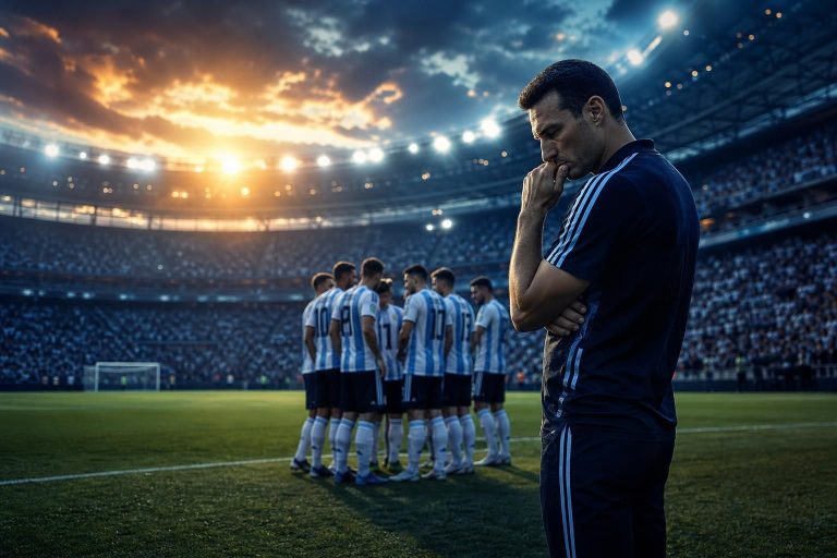 avant le match décisif face à l'algérie dans la coupe du monde 2026, lionel scaloni partage ses inquiétudes et ses réflexions sur les défis à venir.