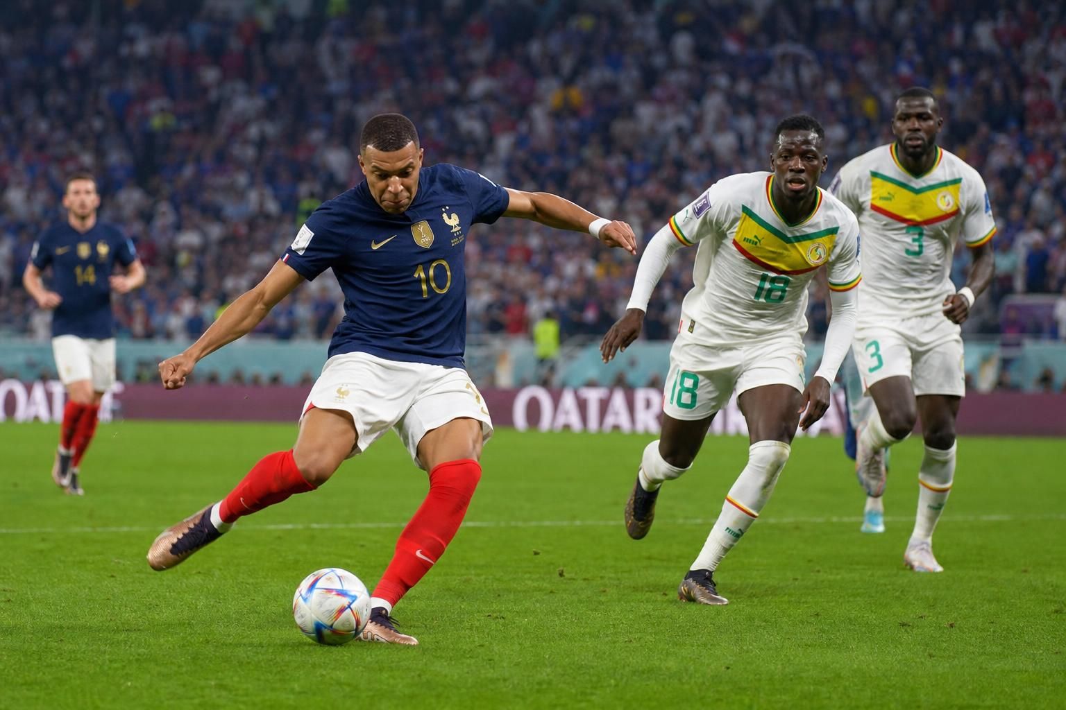 suivez en direct le match palpitant de la coupe du monde 2026 entre la france et le sénégal. ne manquez aucune action et vivez l'émotion de ce duel au sommet !