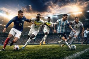 suivez les dernières nouvelles de la coupe du monde 2026 : la france en difficulté face au sénégal, un affrontement intense entre l'argentine et l'algérie, ainsi que d'autres matchs passionnants à ne pas manquer.