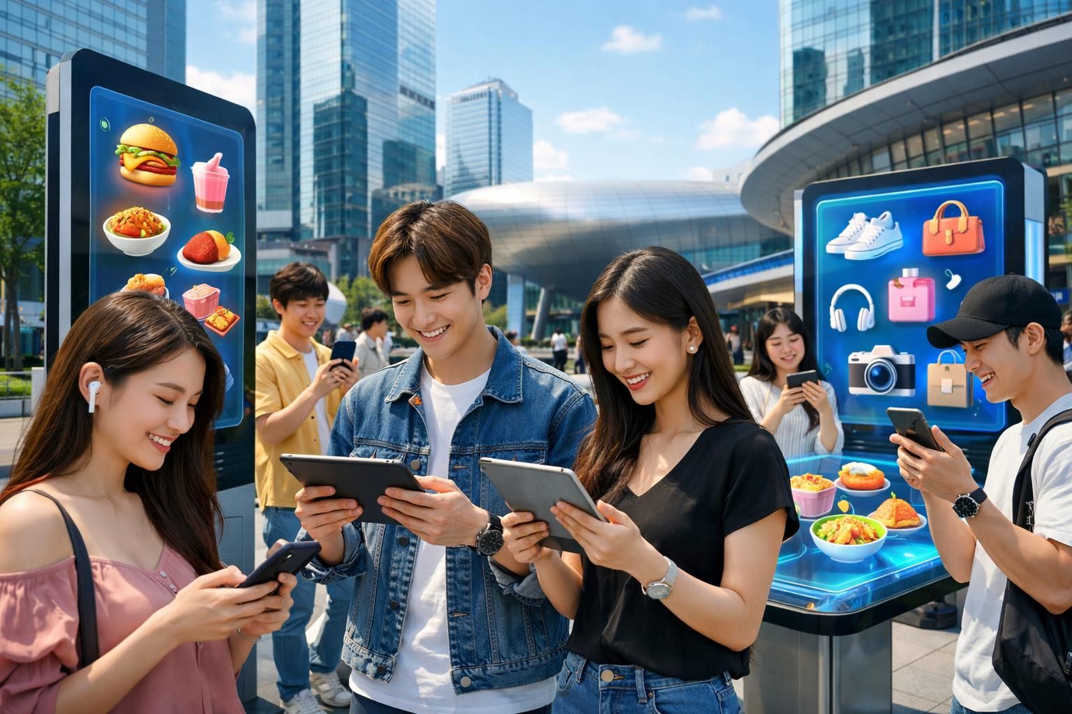 découvrez les « sites dopamine » en corée du sud, où vous pouvez faire du shopping, commander à manger sans dépenser un sou, et profiter d'une expérience unique mêlant plaisir et gratuité.