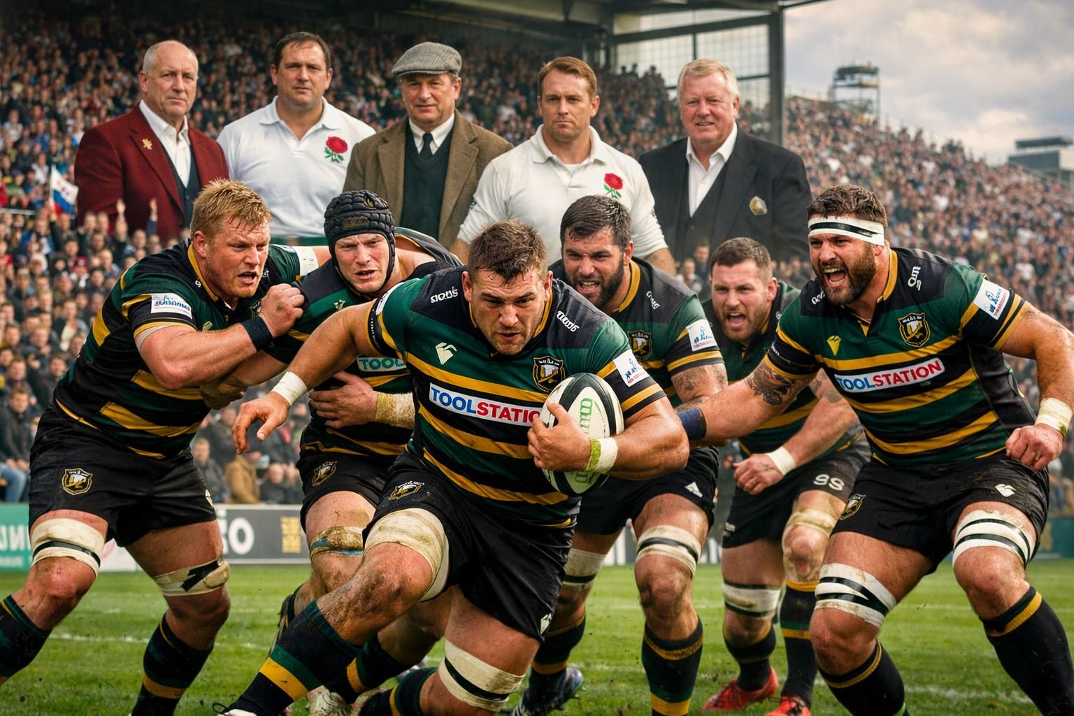 découvrez si l'équipe la plus talentueuse de northampton peut entrer dans la légende du rugby anglais en affrontant les meilleurs et en marquant l'histoire du sport.
