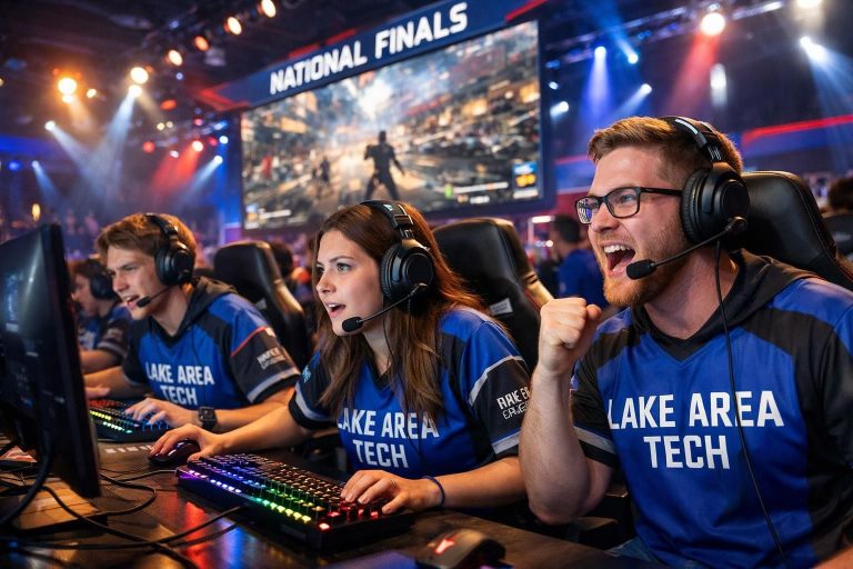 découvrez comment les étudiants de lake area tech se distinguent avec brio lors des finales nationales d'esports, démontrant leur talent et leur passion pour la compétition.