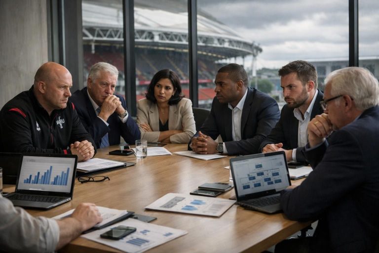 découvrez les détails du plan de réduction de l'équipe au wru, dont la révélation est attendue dans les prochaines semaines, et comprenez les raisons du retard.