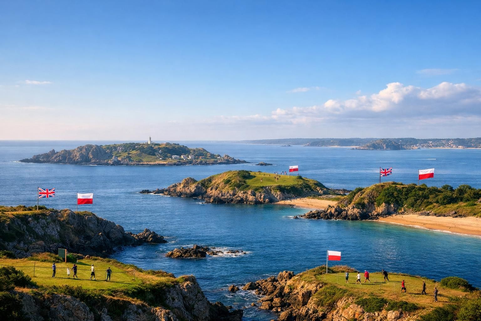 découvrez la sélection des îles anglo-normandes qui se prépare à affronter la pologne dans un match crucial.