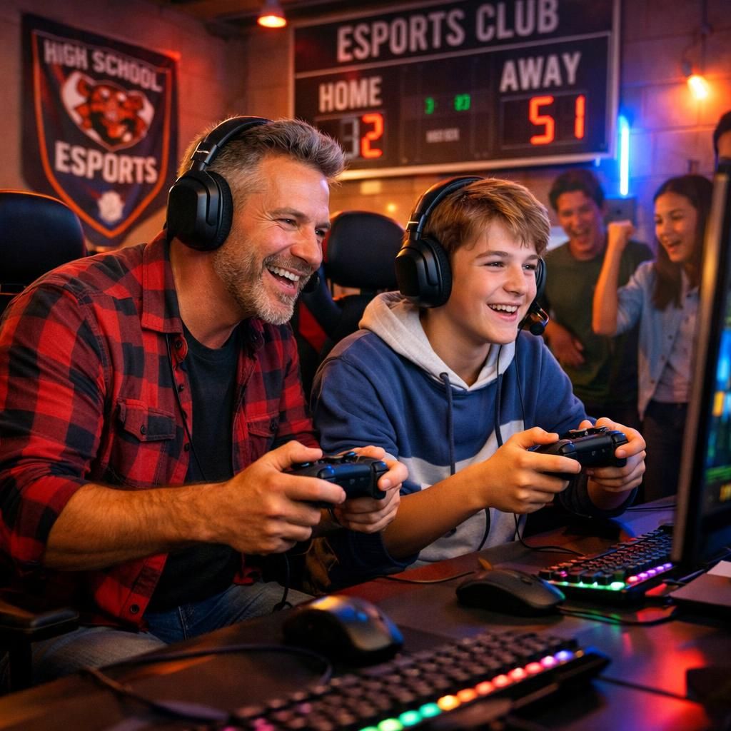 découvrez comment un père a lancé un programme d'esports qui a propulsé son fils au sommet, faisant de lui la plus grande réussite de cette aventure familiale.