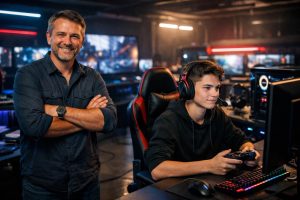 découvrez comment un père passionné a lancé un programme d'esports innovant, avec son fils qui en est devenu la plus grande réussite, alliant ambition familiale et succès dans le gaming.