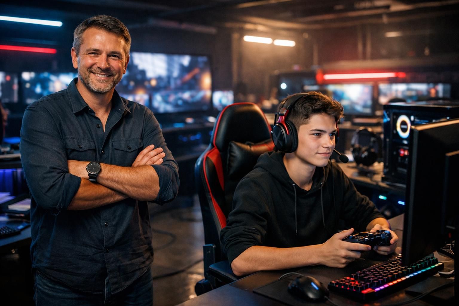 découvrez comment un père passionné a lancé un programme d'esports innovant, avec son fils qui en est devenu la plus grande réussite, alliant ambition familiale et succès dans le gaming.