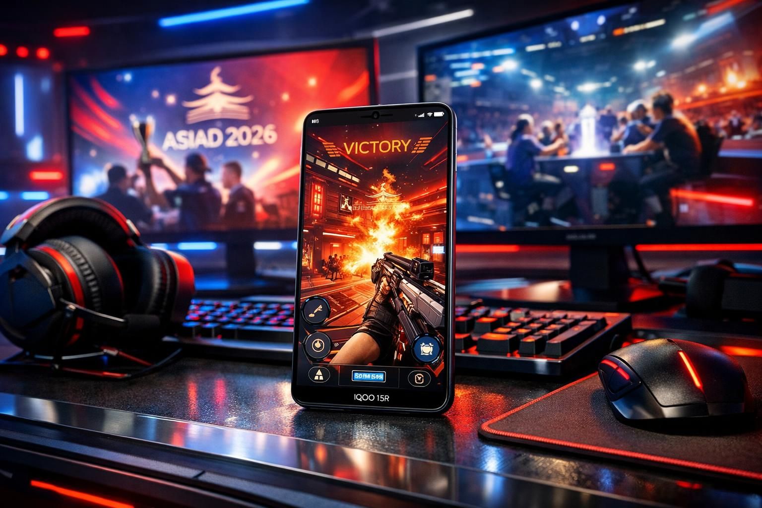 découvrez l'iqoo 15r, téléphone officiel des qualifiés esports aux jeux asiatiques 2026, alliant performance et innovation pour les compétiteurs de haut niveau.