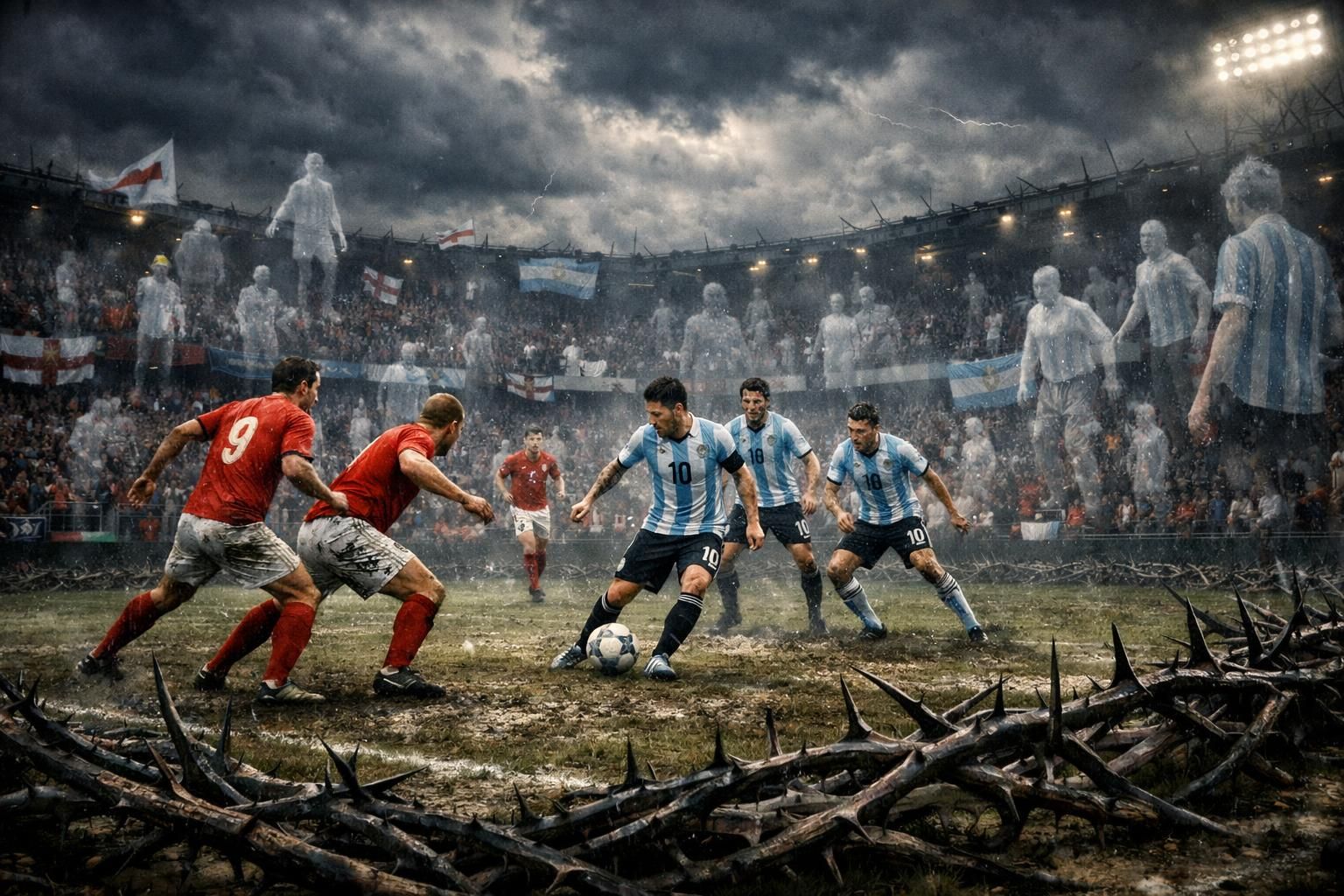 découvrez l'histoire passionnante de la rivalité angleterre-argentine, marquée par des moments dramatiques, des conflits historiques et des légendes qui ont façonné ce duel mythique du football.