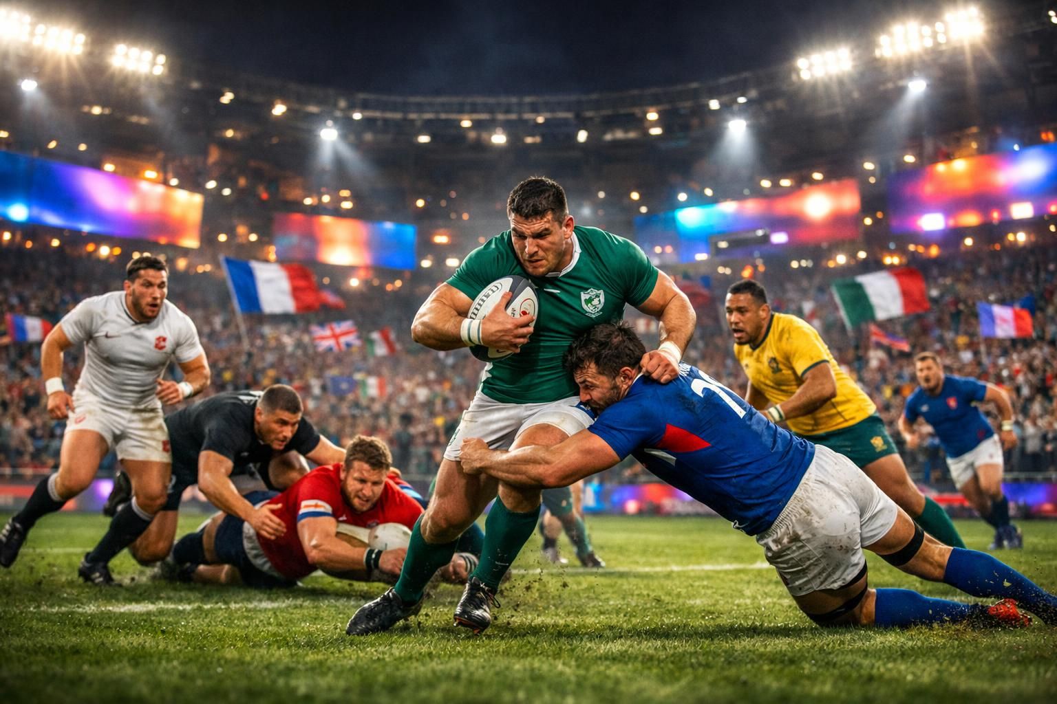 découvrez ce soir et cette semaine à la télé le nouveau tournoi de rugby à xv, nations champions, ainsi qu'une sélection de programmes variés à ne pas manquer.
