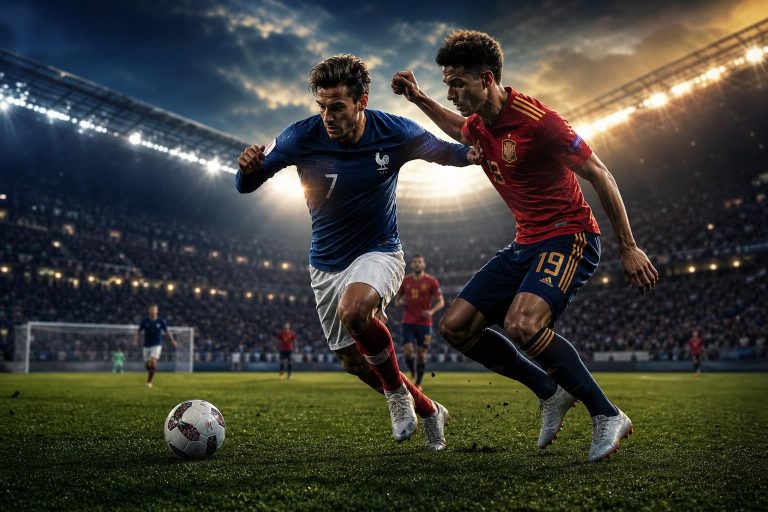 ne manquez rien du duel épique entre la france et l'espagne lors de la coupe du monde 2026. suivez le match en direct, avec toutes les actions et analyses en temps réel.