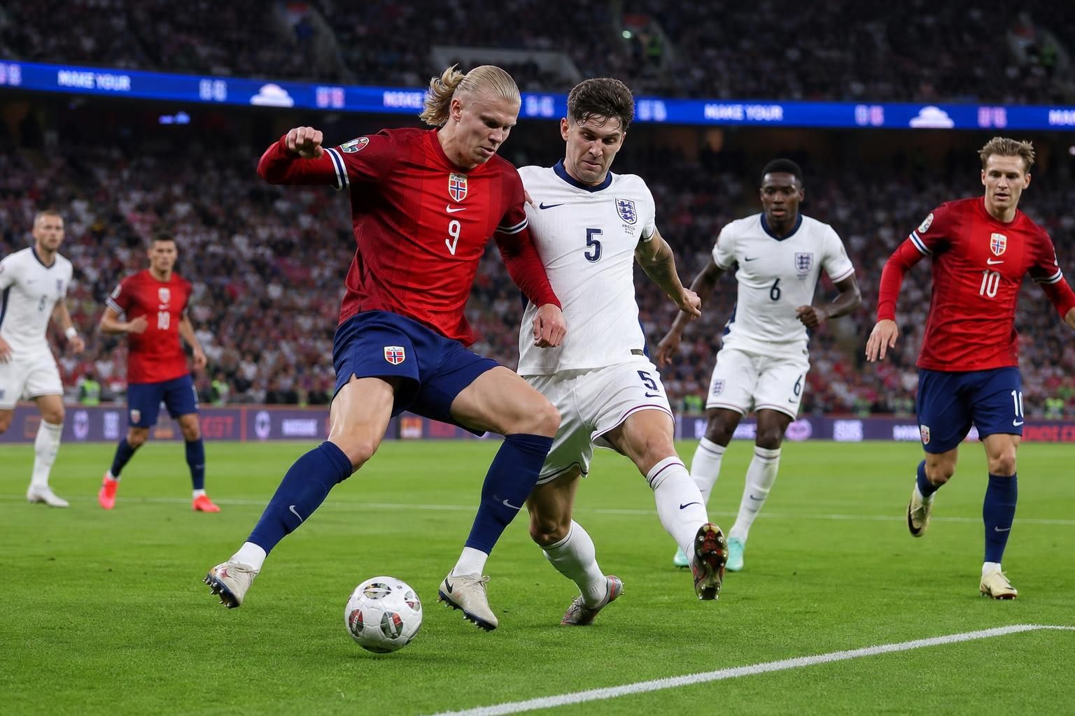 suivez en direct et en streaming le match de la coupe du monde 2026 entre la norvège et l'angleterre avec le score en temps réel et toutes les mises à jour live.