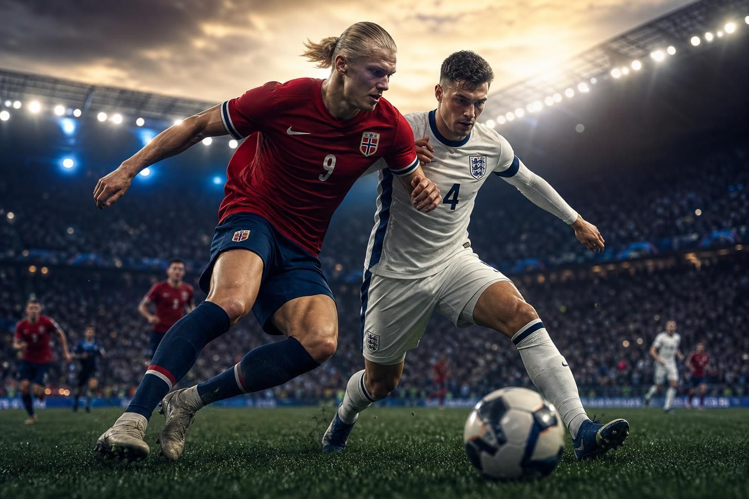 suivez en direct et en streaming le match norvège vs angleterre de la coupe du monde 2026 avec le score en temps réel, les événements clés et les meilleures actions du match.