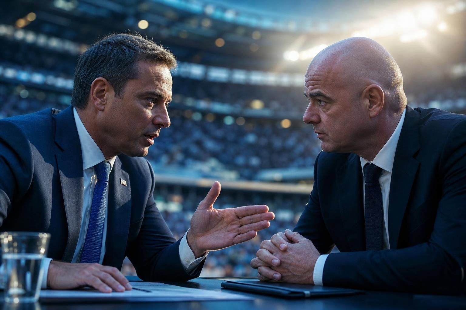 lors de la coupe du monde 2026, un élu américain envisage d'interroger gianni infantino sur ses liens avec donald trump, soulevant des questions sur l'influence politique dans le football.