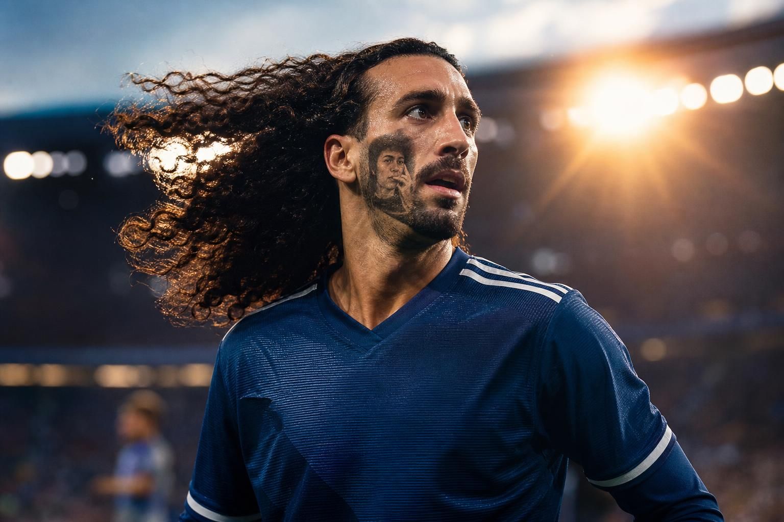 découvrez comment l'espagnol cucurella a tenu sa promesse en se tatouant le visage de son idole, à l'approche de la coupe du monde 2026.
