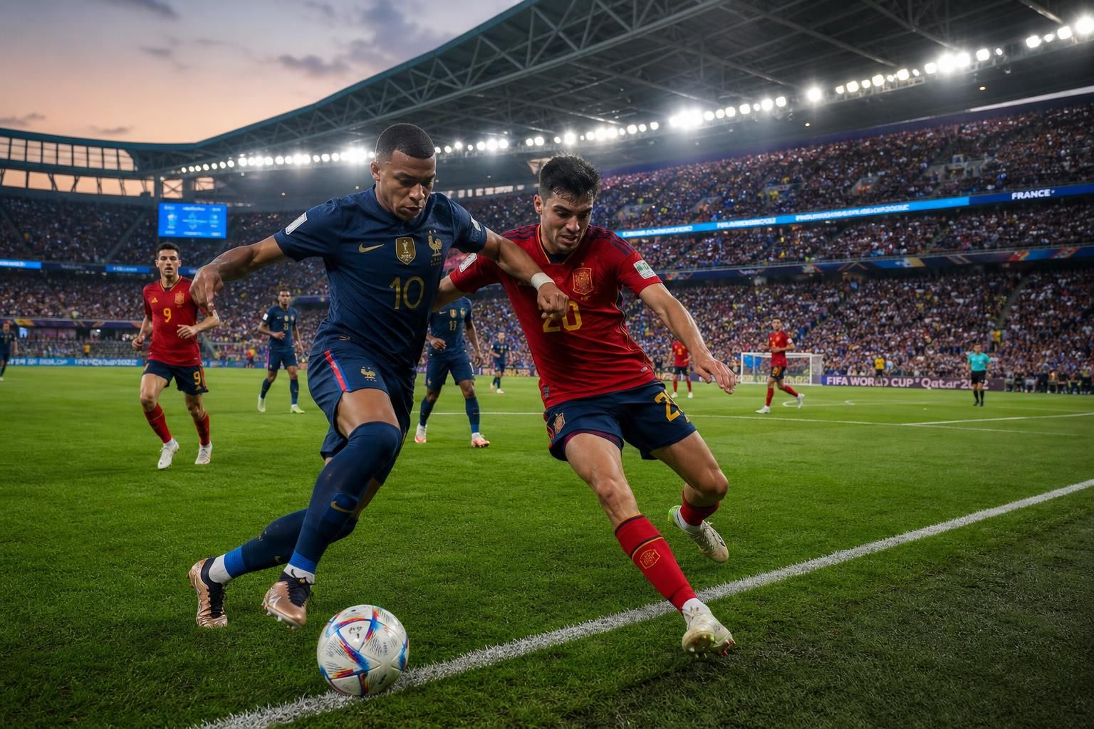 découvrez l'arbitre désigné pour le match france-espagne lors de la coupe du monde 2026, la confirmation de tchouaméni comme titulaire, et le programme complet des rencontres.