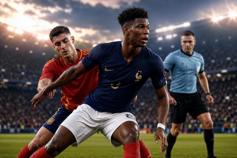 découvrez le programme complet de france-espagne lors de la coupe du monde 2026, avec l'arbitre désigné et la confirmation de tchouaméni comme titulaire.
