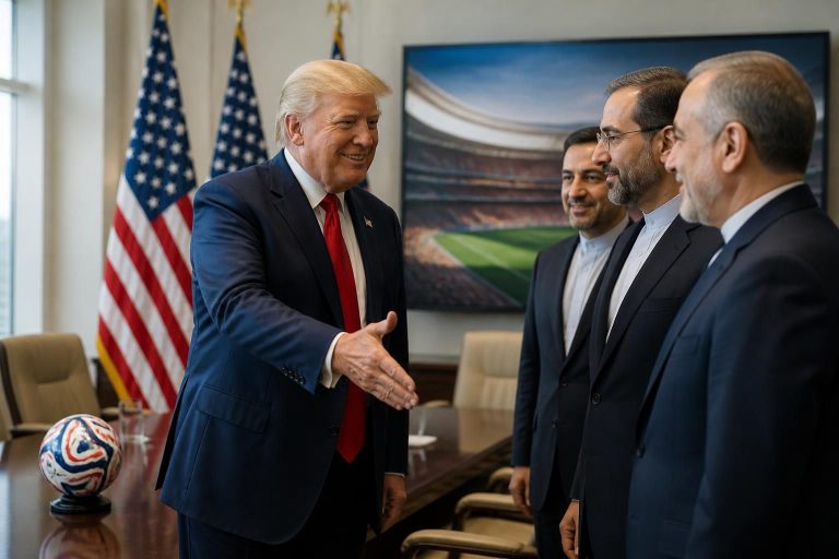 découvrez la position de donald trump sur la participation de l'iran à la coupe du monde 2026 qui se tiendra aux états-unis, une décision aux enjeux diplomatiques importants.