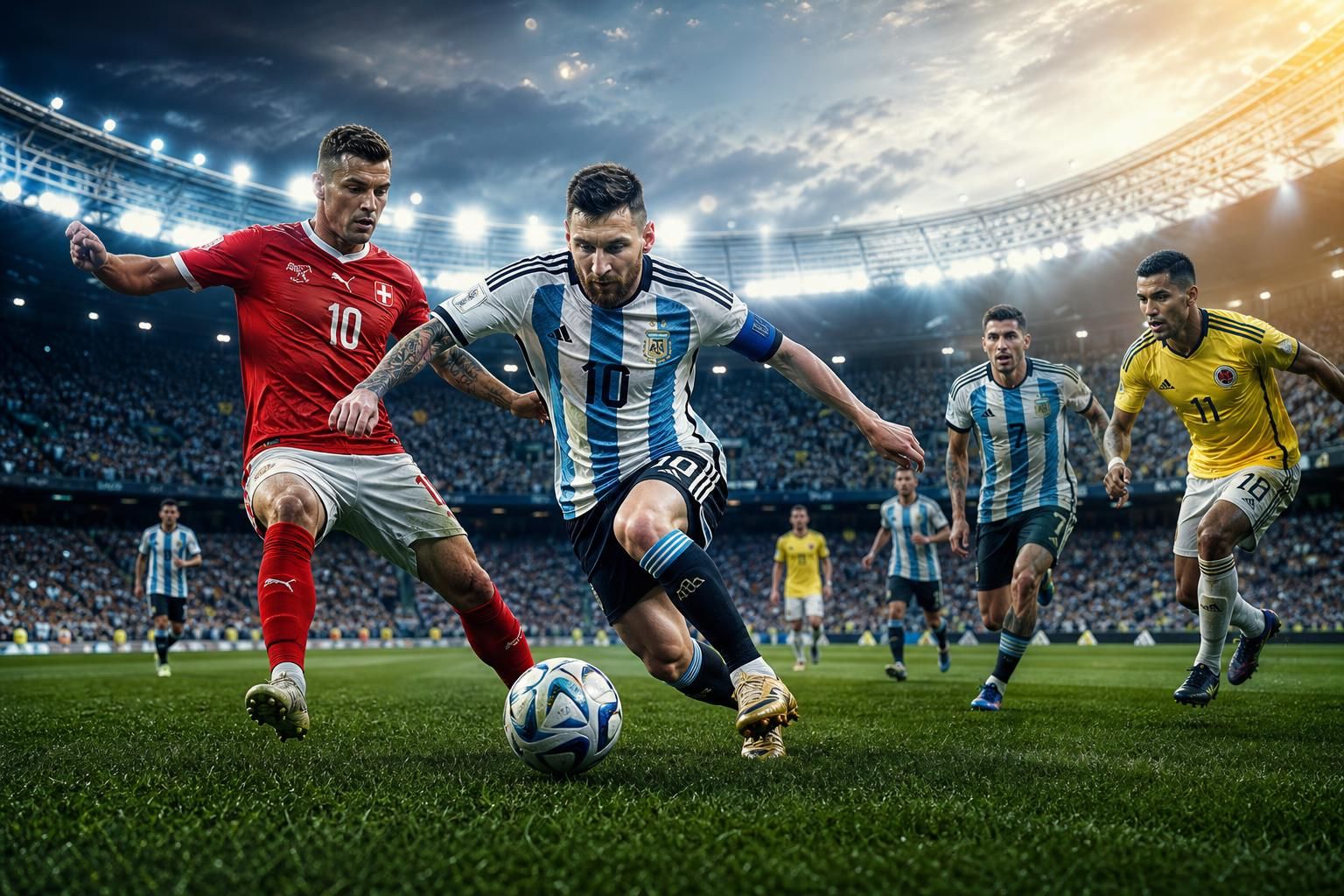 découvrez comment une argentine exceptionnelle se qualifie pour les quarts de finale de la coupe du monde 2026. retrouvez également le match suisse - colombie et tous les autres rendez-vous incontournables de la compétition.