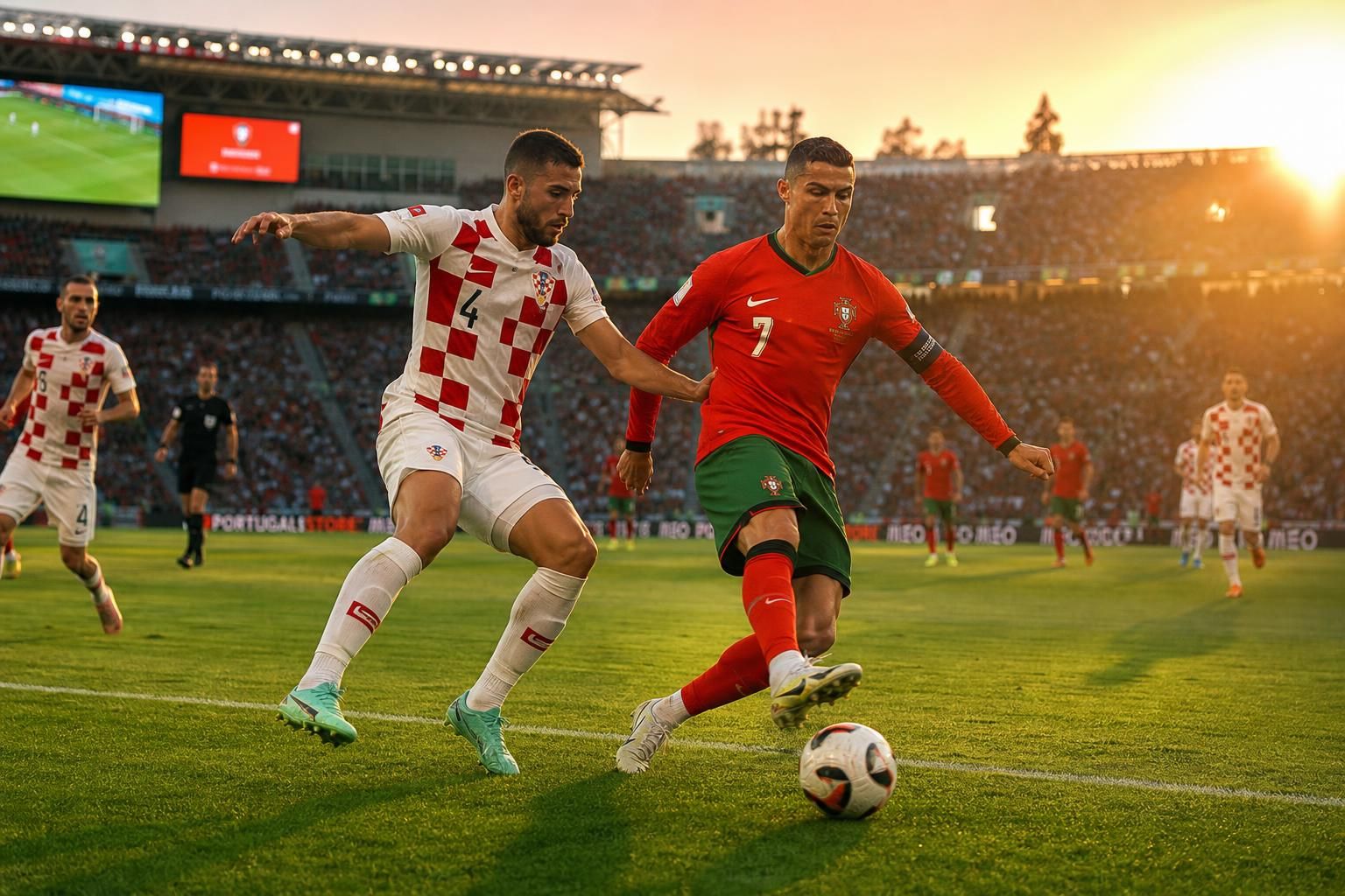 découvrez le duel intense entre le portugal et la croatie lors de la coupe du monde, un match attendu sous un soleil de plomb promettant passion et émotions fortes.