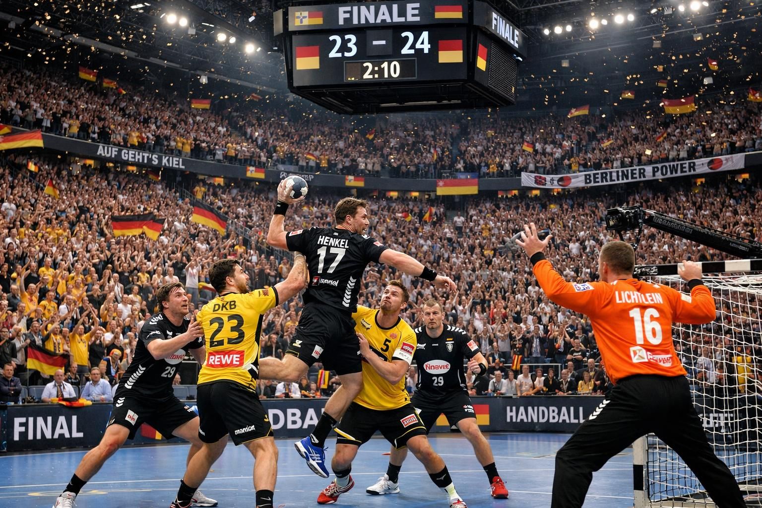découvrez la finale 100% allemande de la ligue des champions de handball, un affrontement spectaculaire entre les meilleurs clubs d'allemagne pour le titre européen.